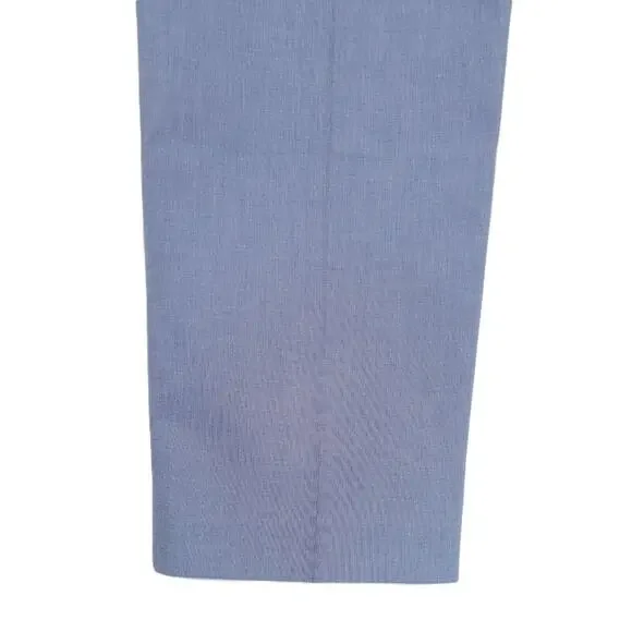 Tommy Hilfiger Mens Modern Fit Dress Pants 38x34 Blue Stretch Cotton Chambray - Picture 5 of 6